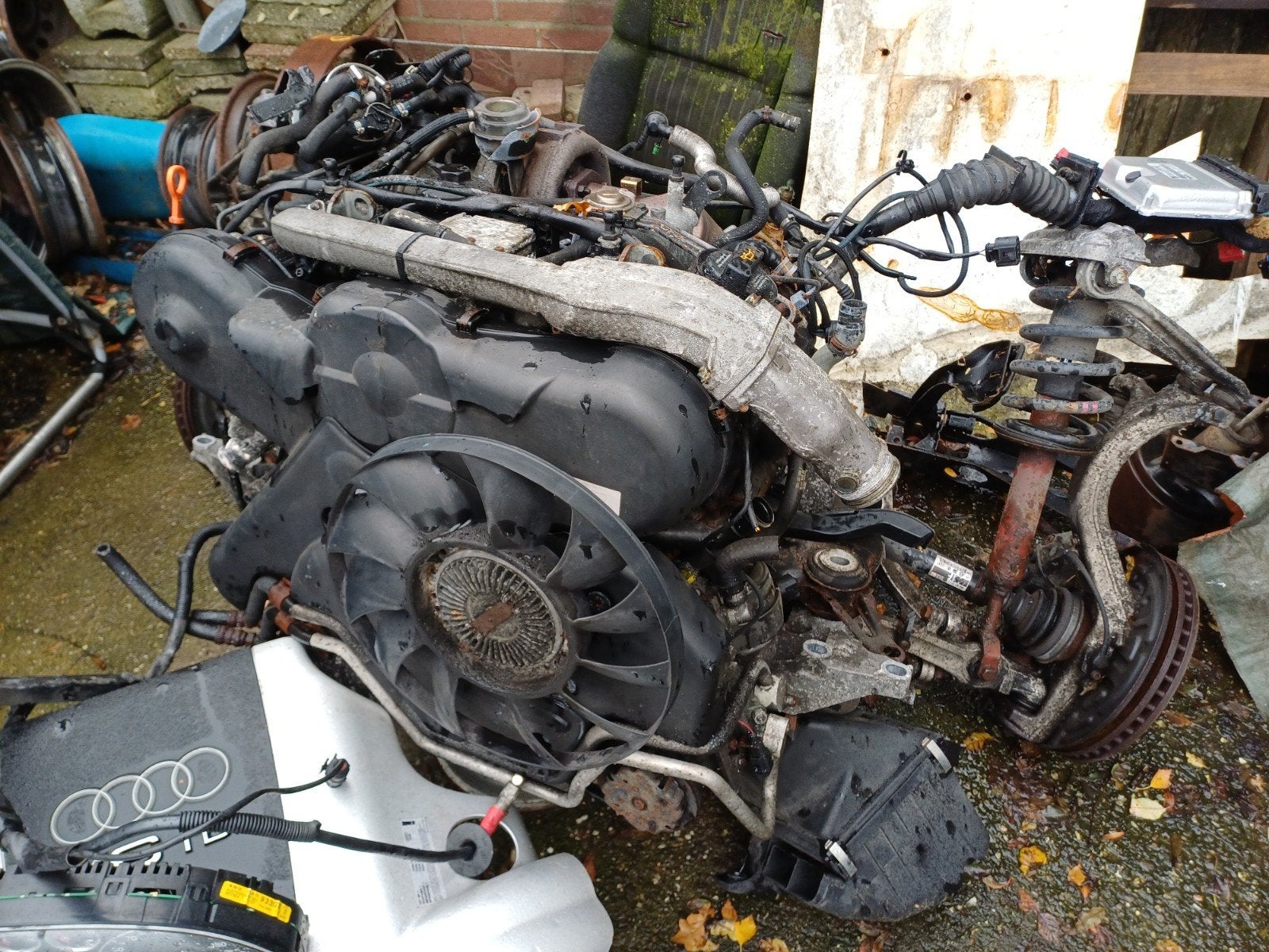 Audi A6 2.5 TDI BAU motor, Ophalen, Audi