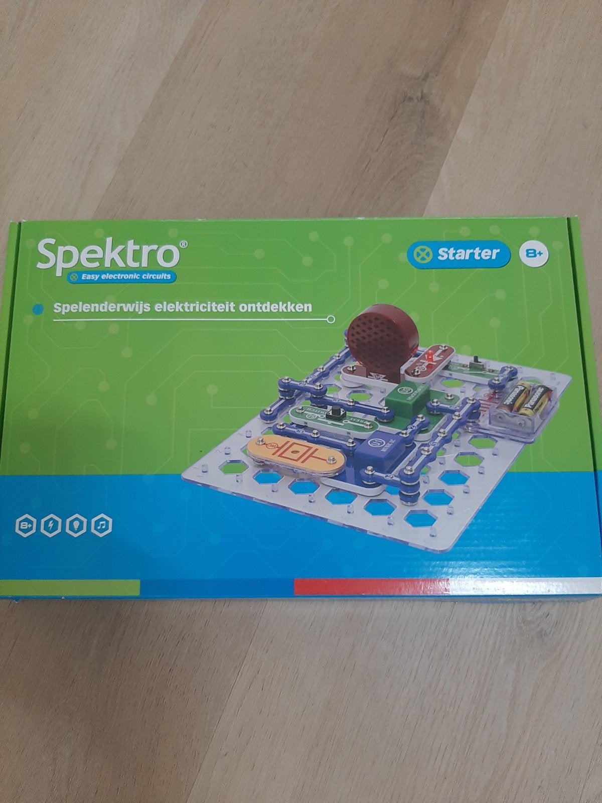 Spektro Starter: Spelenderwijs Elektriciteit Ontdekken, Ophalen of Verzenden, Zo goed als nieuw, Bouwen, Met geluid