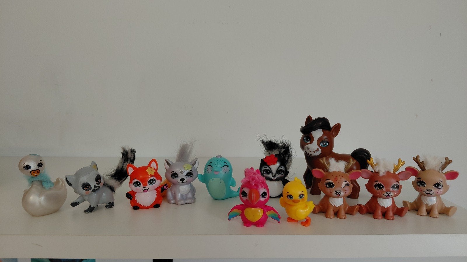 Dieren poppetjes Enchantimals, Verzamelen, Poppetjes en Figuurtjes, Ophalen of Verzenden, Zo goed als nieuw