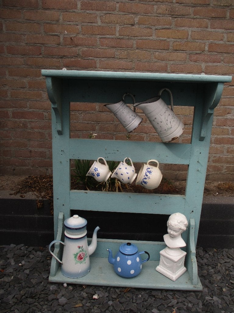 brocante vintage wandrek keukenrek, Ophalen