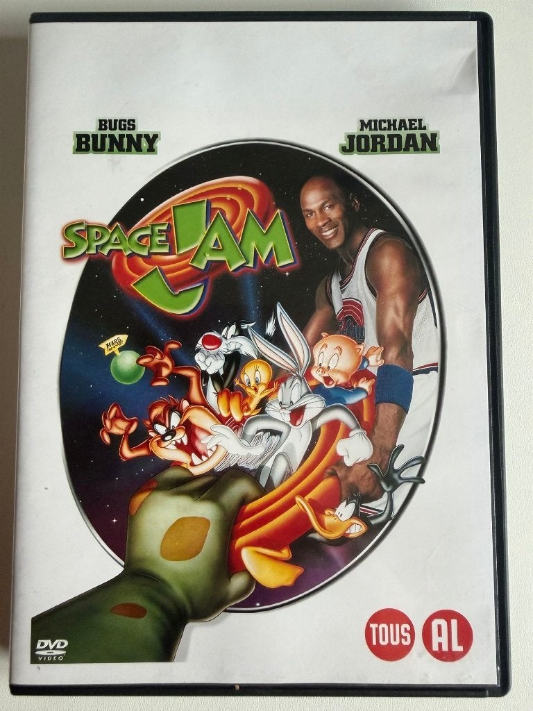 Space Jam (1996) DVD | Actie 5=4, Alle leeftijden, Ophalen of Verzenden, Zo goed als nieuw