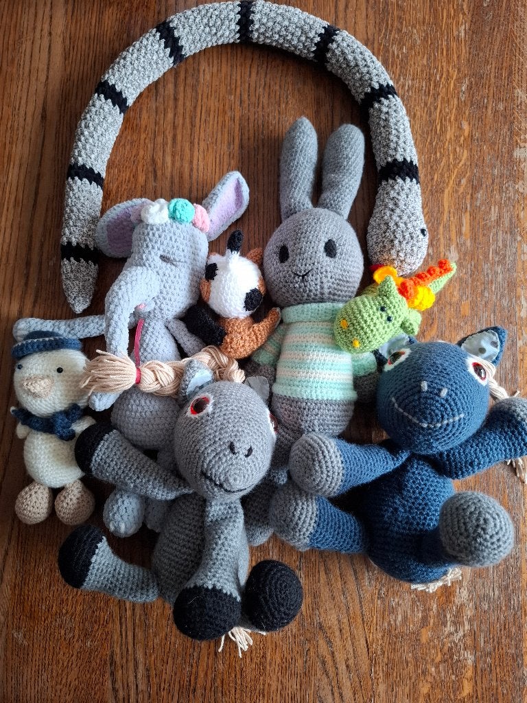 Gebreide knuffels, Ophalen of Verzenden, Zo goed als nieuw, Overige typen
