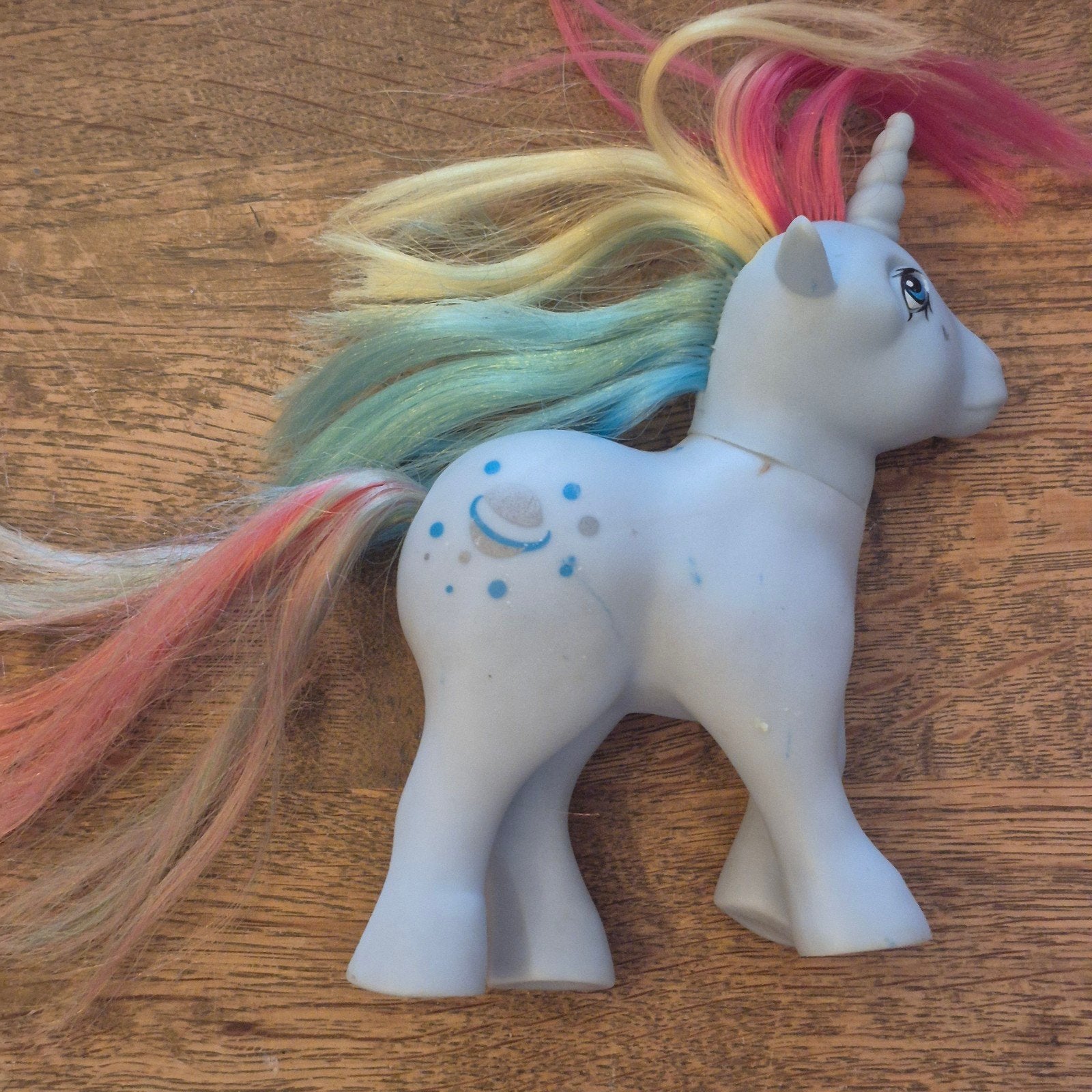 Vintage My Little Pony Eenhoorn Hasbro, Kinderen en Baby's, Speelgoed | Overig, Ophalen of Verzenden, Gebruikt, Meisje
