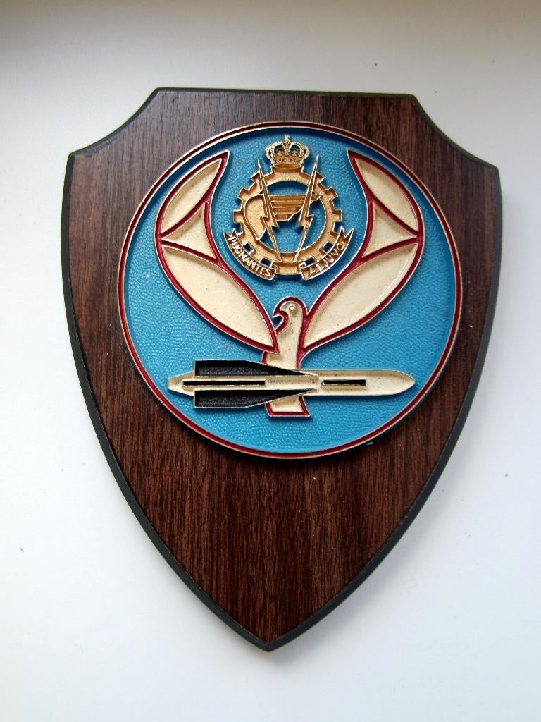 Wapenschild Belgische leger Logistiek Bataljon, Verzamelen, Militaria | Algemeen, Verzenden, Landmacht, Overige gebieden, Overige typen