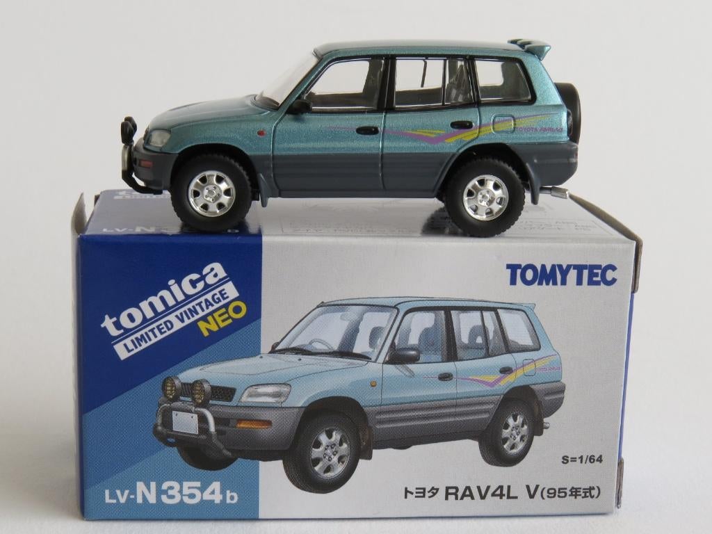 Tomica LV-N354b Toyota Rav4L V 1/64 tomy, Ophalen of Verzenden, Nieuw, Auto