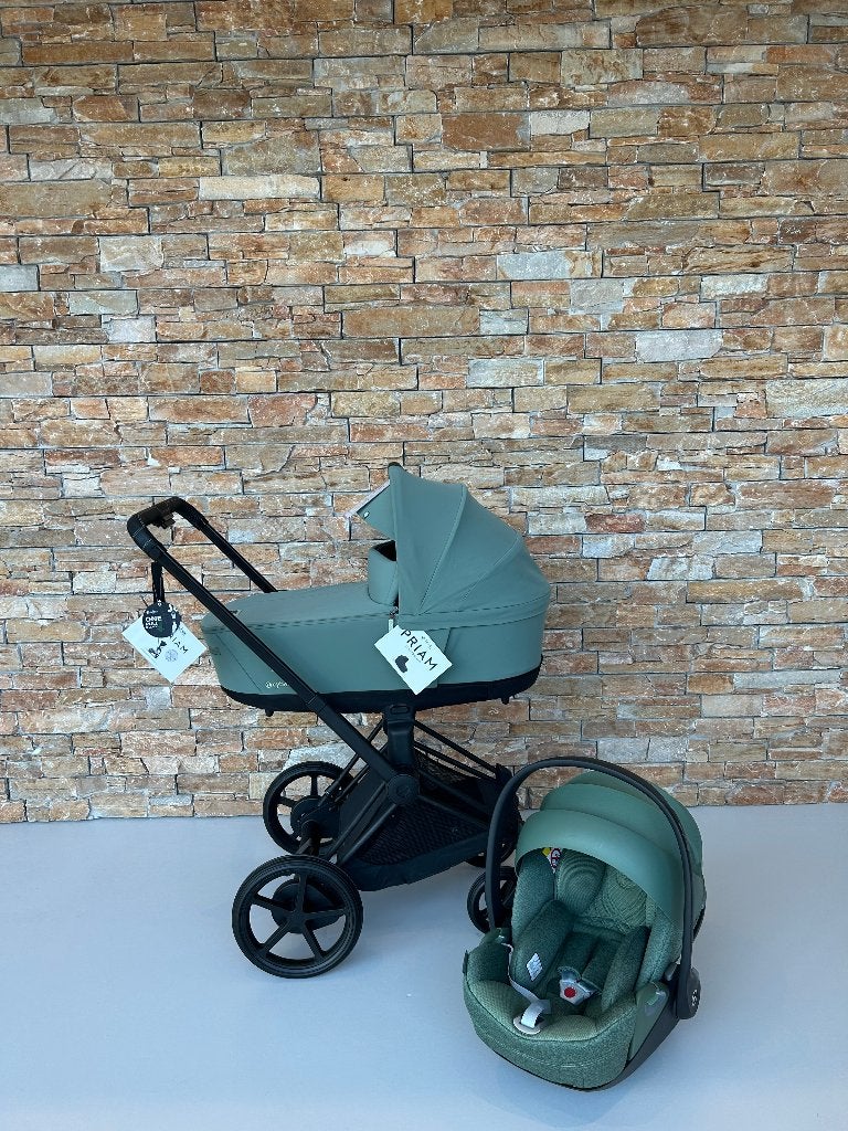 Cybex E- priam 4 kinderwagen 2-in-1 Incl. autostoel!, Ophalen, Zo goed als nieuw, Overige merken, Verstelbare rugleuning