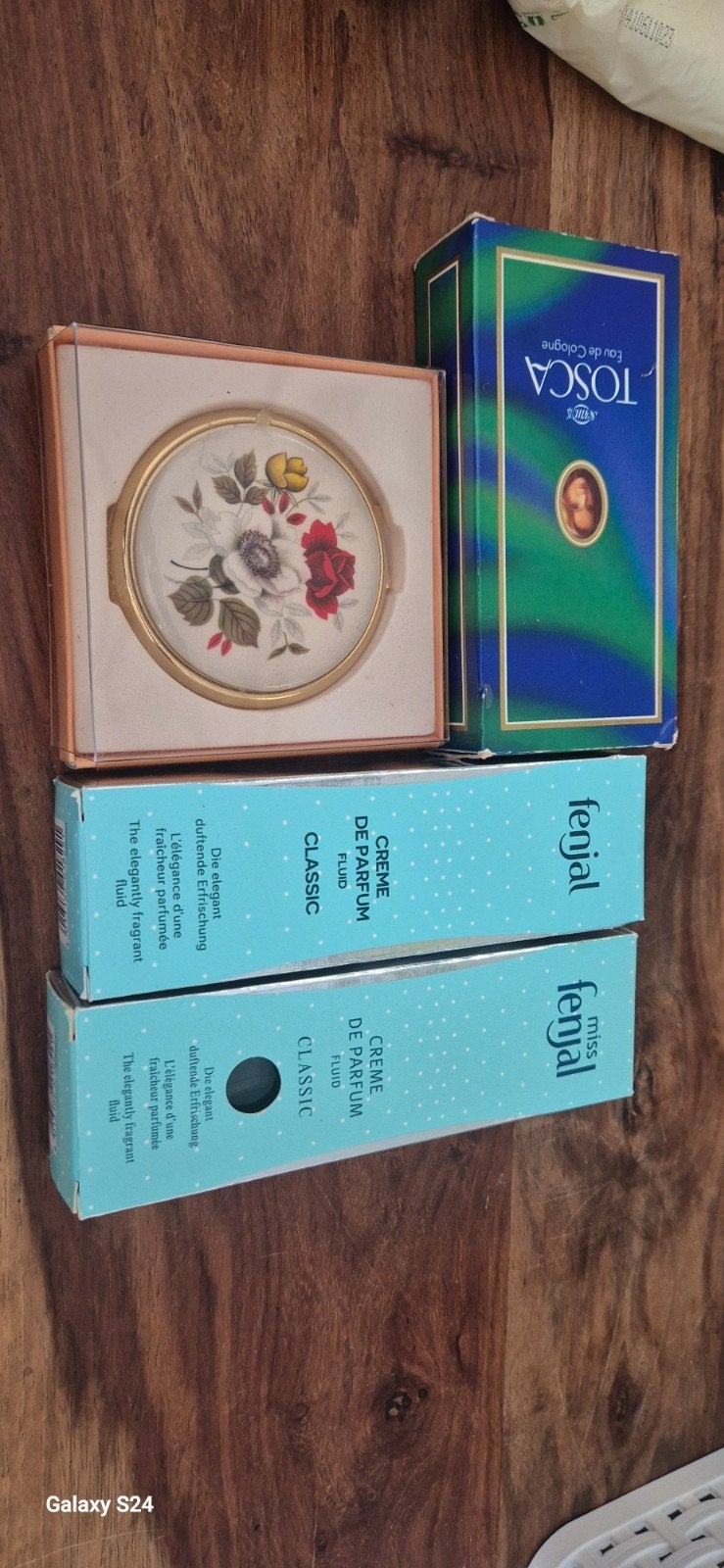 Vintage Tosca Eau de Cologne & Fenjal Crème de Parfum, Ophalen, Nieuw