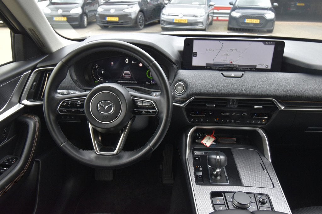 Mazda CX-60 2.5 e-SkyActiv PHEV Homura , SOH 95.88%, VIRTUAL, Auto's, Mazda, Automaat, Gebruikt, 4 cilinders, Bruin