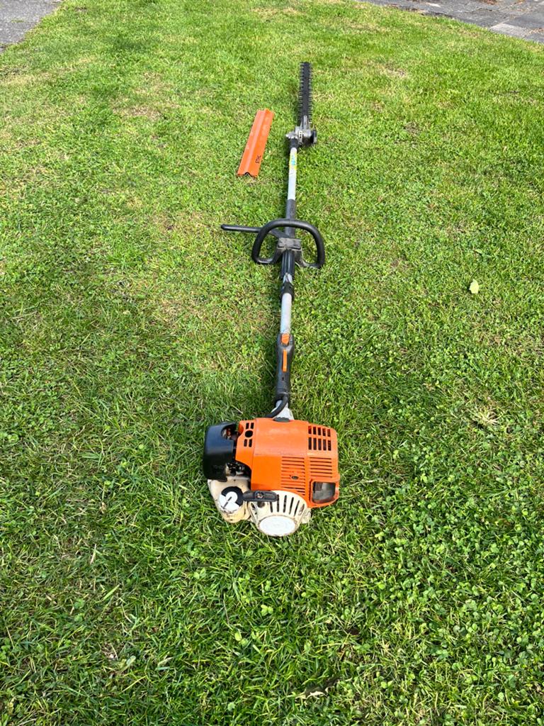 Nette Stihl HL100 stokheggenschaar, Ophalen of Verzenden, Gebruikt, Benzine