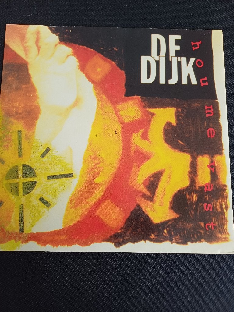 262 Single De Dijk – Hou me vast – 868 422-7– origineel 1991, 7 inch, Ophalen of Verzenden, Zo goed als nieuw, Overige typen