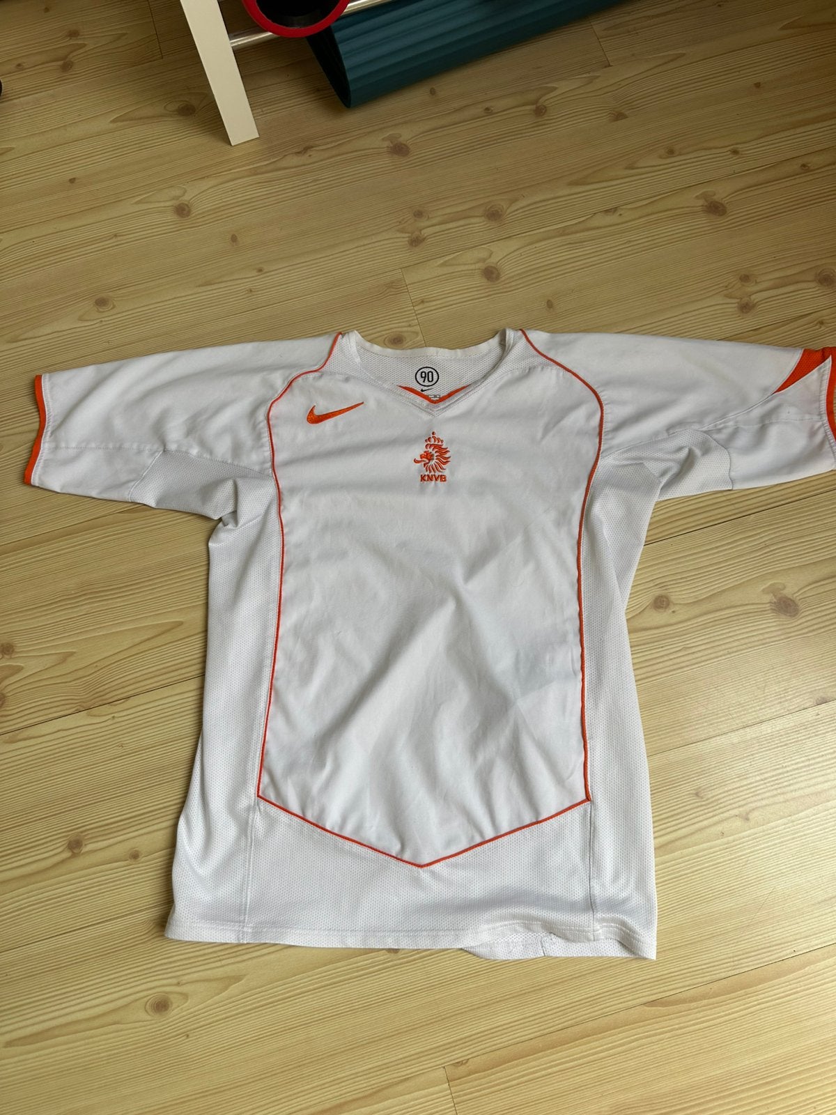 Nederland Nike Uitshirt EK 2004 – Maat 164-176, Ophalen of Verzenden, Zo goed als nieuw, Overige maten, Voetbal