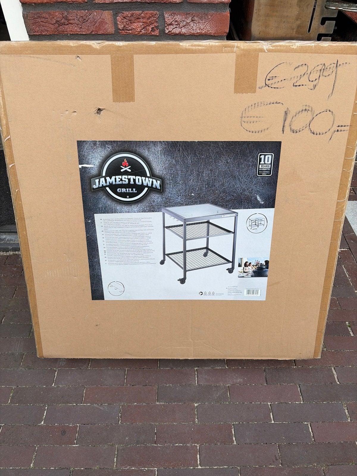 Jamestown Grill BBQ Serveerwagen - Nieuw in doos, Ophalen, Nieuw