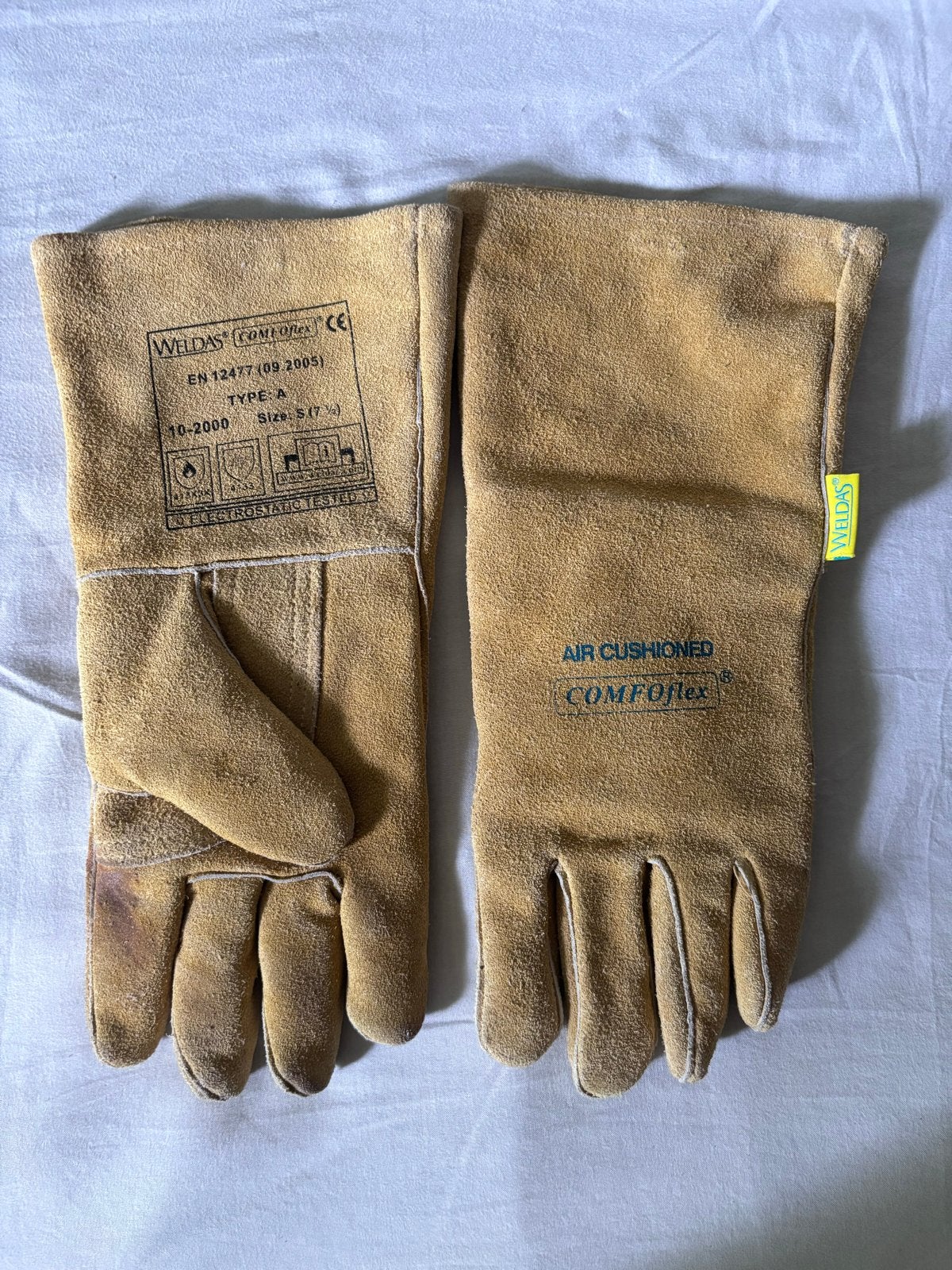 Weldas Comfoflex Las Handschoenen - Maat S, Ophalen of Verzenden, Nieuw