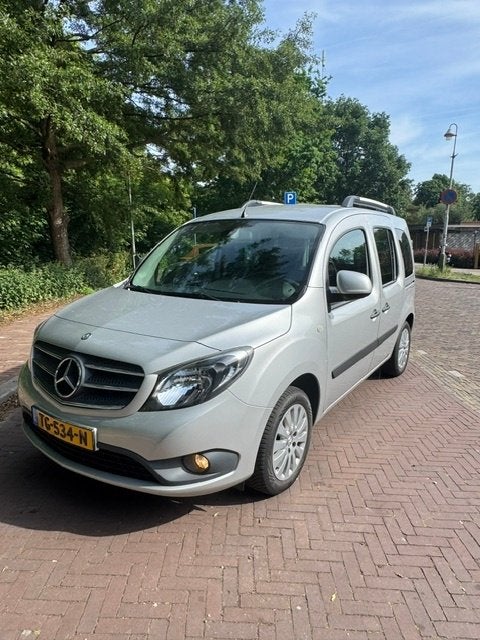Mercedes-Benz Citan Combi L Rolstoelauto  2maal schuifdeur, Auto's, Stof, Origineel Nederlands, 75 €/maand, Parkeersensor