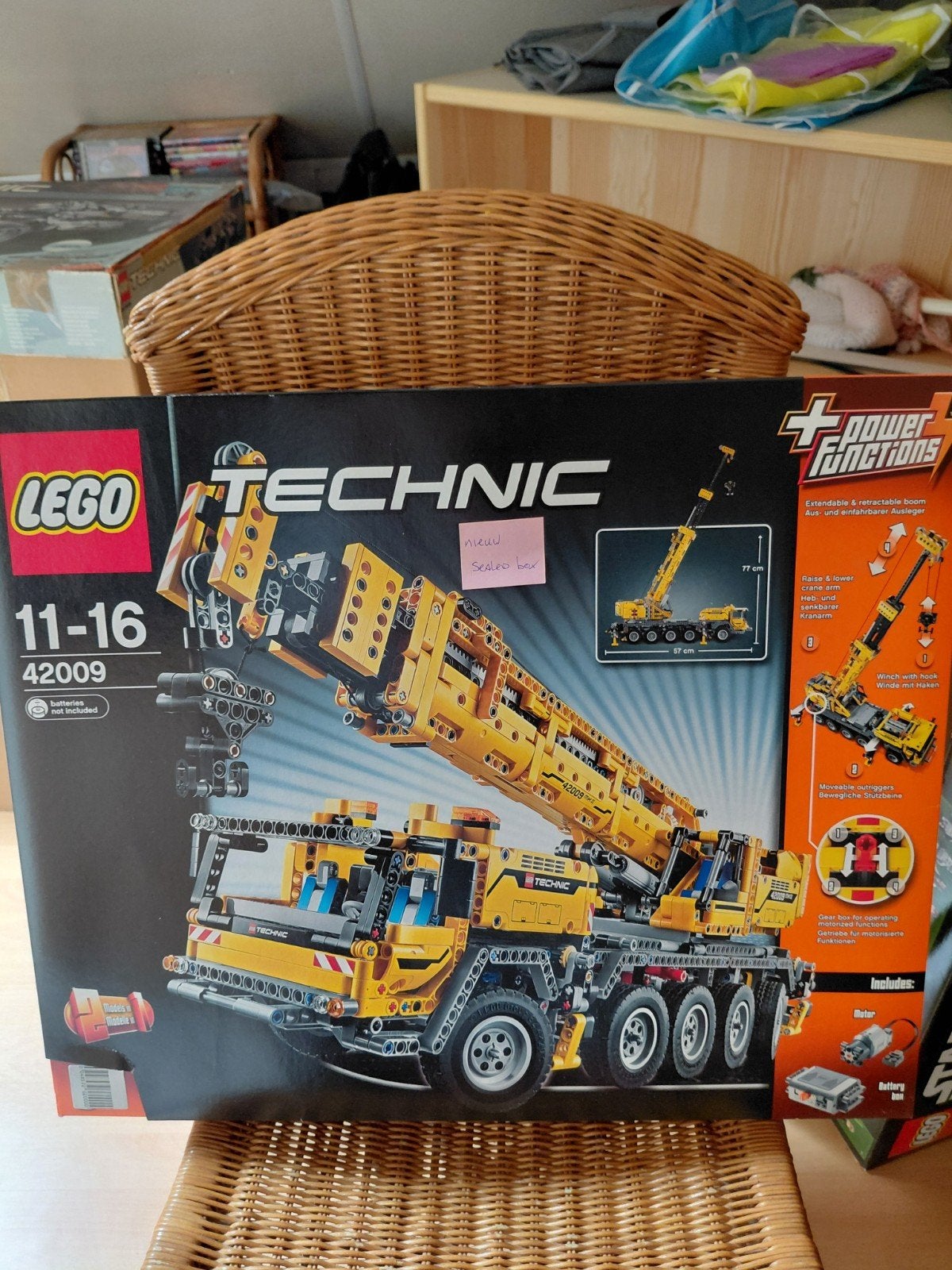 Lego Technic 42009 Mobiele Kraan MK II - Nieuw in doos, Kinderen en Baby's, Speelgoed | Duplo en Lego, Lego, Nieuw, Ophalen of Verzenden