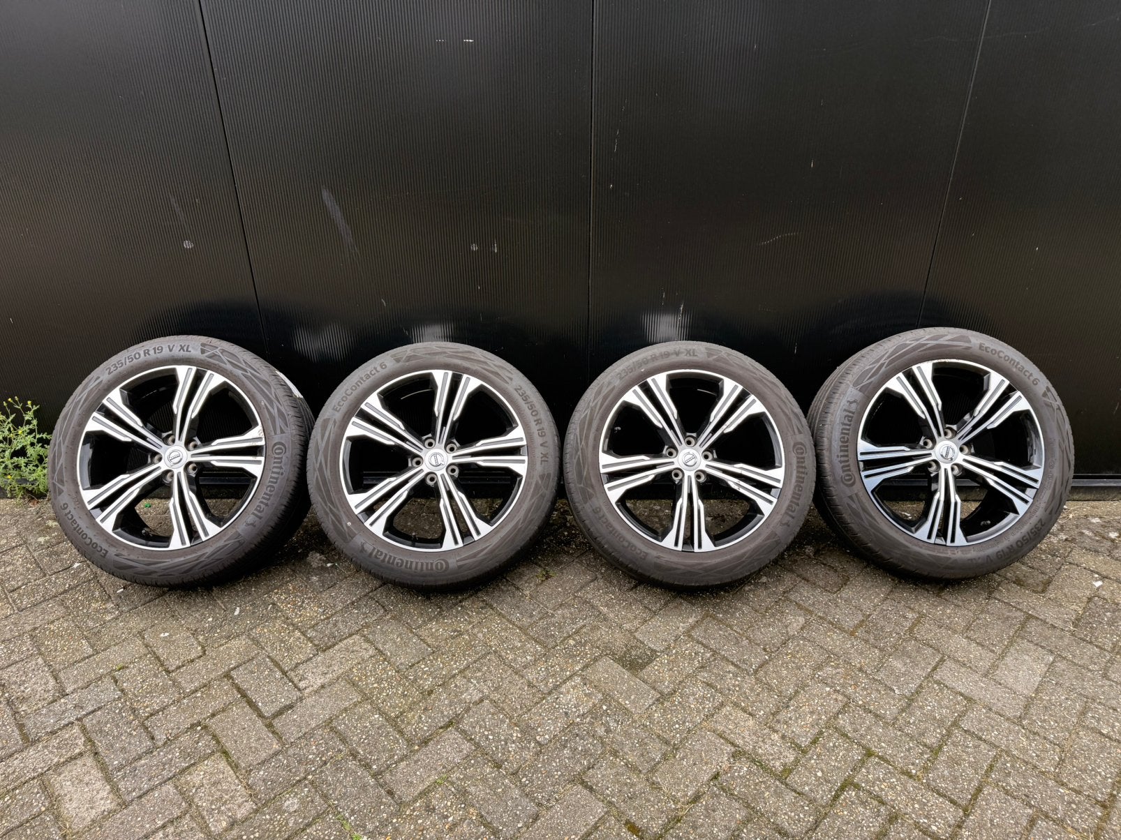 Volvo XC40/XC60/V90CC zomerset 19 inch lichtmetalen velgen, Gebruikt, Banden en Velgen, 235 mm, Personenwagen