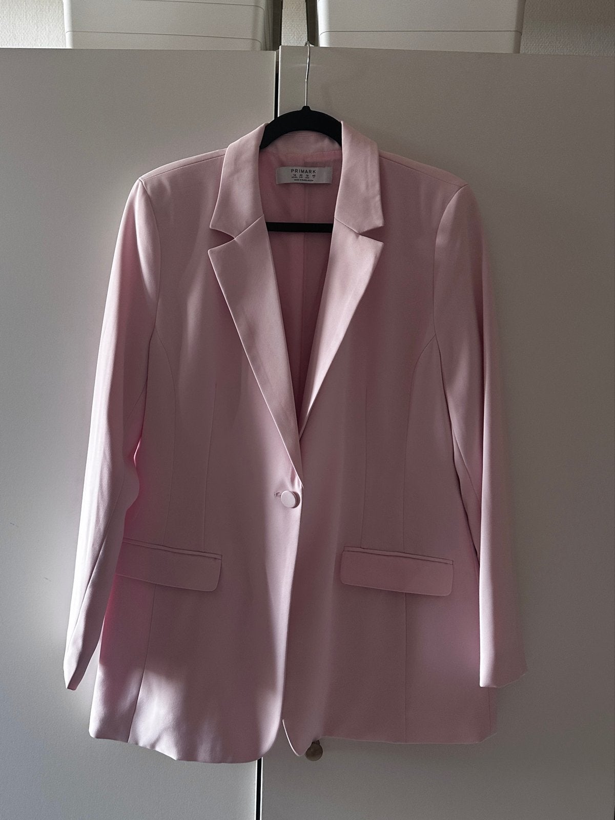 Roze blazer van Primark - Maat 42/44 (L), Maat 42/44 (L), Ophalen of Verzenden, Zo goed als nieuw, Jasje