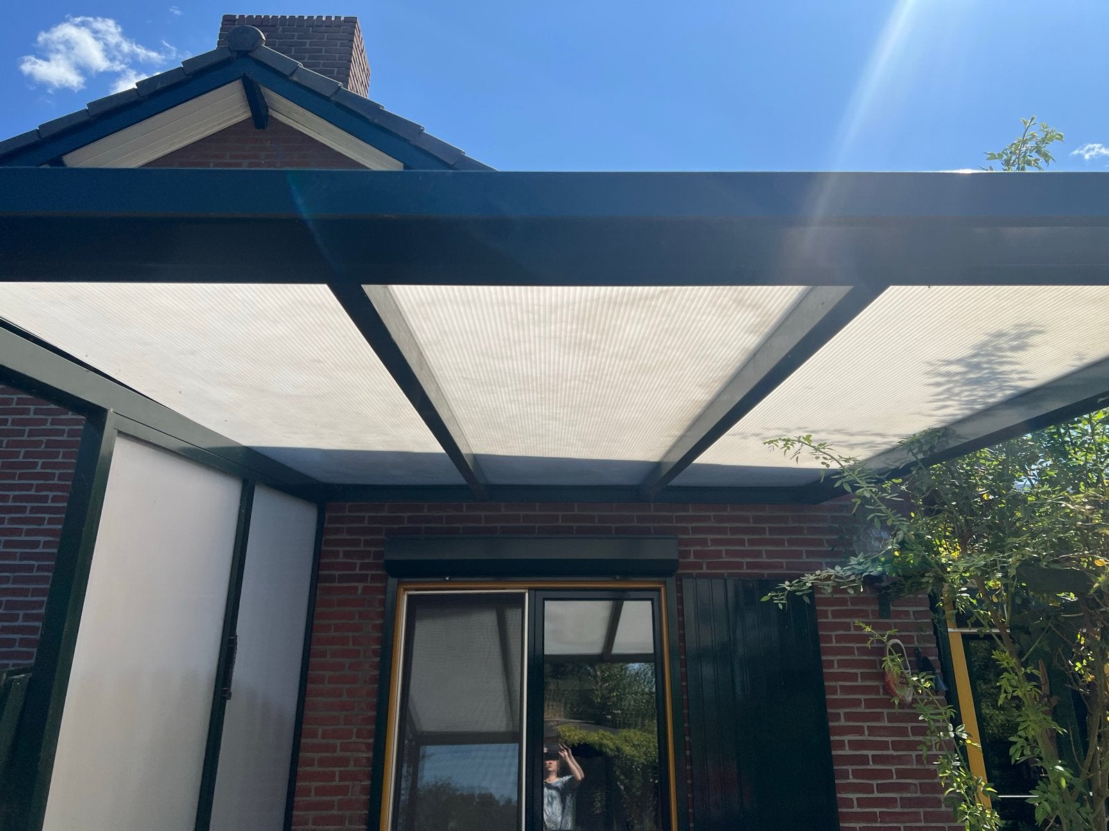 Mooie veranda 3x3,5 meter, Ophalen, Gebruikt, Veranda
