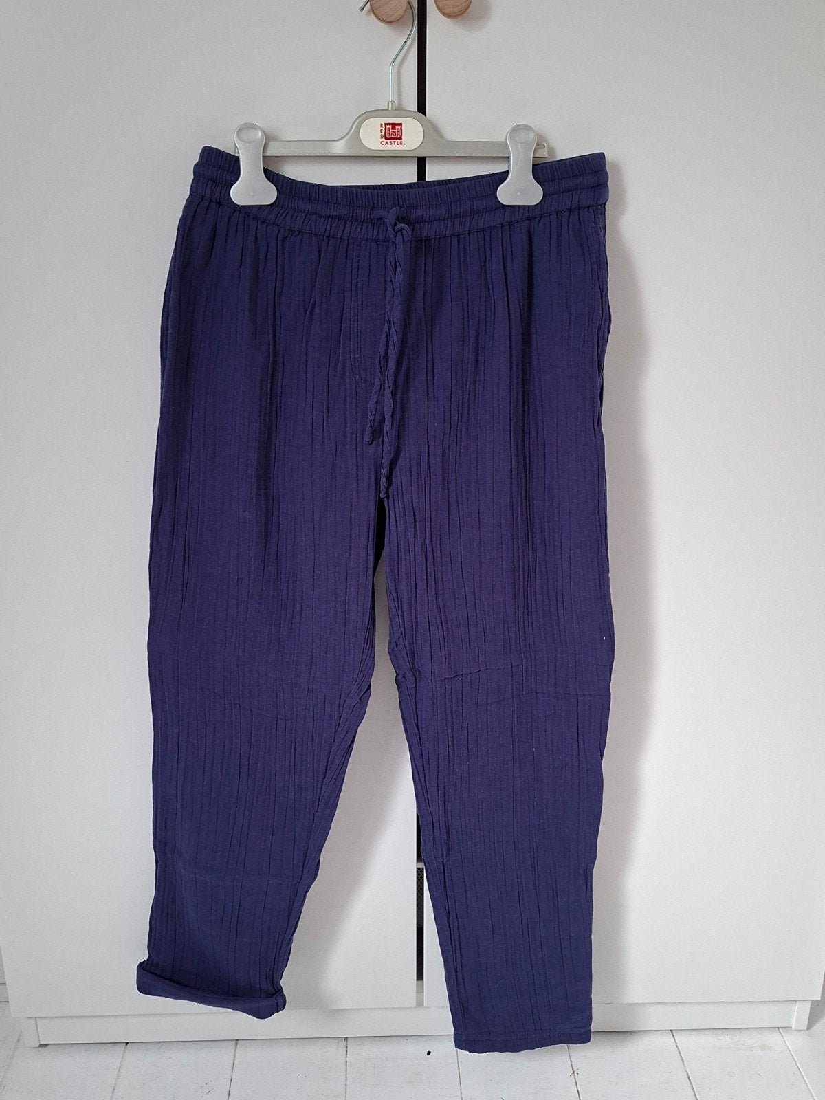 Dames Sissy Boy broek maat M inkt blauw, Kleding | Dames, Maat 38/40 (M), Blauw, Ophalen of Verzenden, Zo goed als nieuw