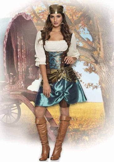 Zeer Luxe Zigeuner outfit mt S, Kleding | Dames, Carnaval, Boland, Nieuw, Ophalen of Verzenden