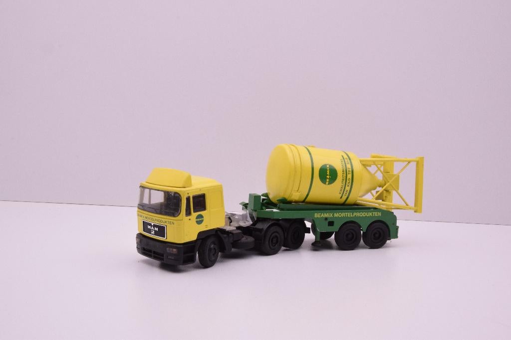 MAN  '' Beamix betonmortle ''  Conrad, Hobby en Vrije tijd, Modelauto's | 1:50, Nieuw, Bus of Vrachtwagen, Conrad, Ophalen of Verzenden