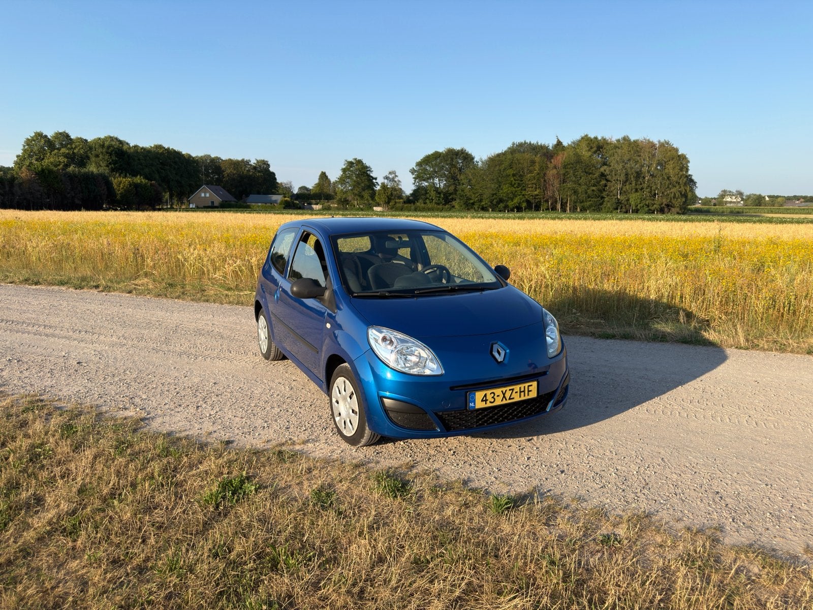 Renault Twingo 1.2 16V 2007 Blauw, Auto's, Renault, Voorwielaandrijving, Twingo, 31 €/maand, 4 cilinders