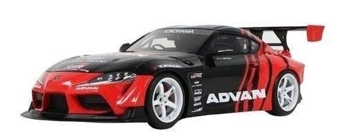 Toyota Supra GR by Advan '20, zwart - 1:18 - GT Spirit, Overige merken, Rue de L' Ecusson 2, 56120 Josselin France, GTS Models