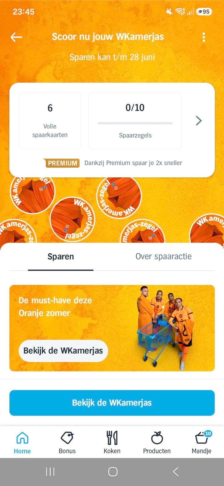 Ah wk kamerjas zegels, Verzamelen, Supermarktacties, Albert Heijn, Ophalen of Verzenden