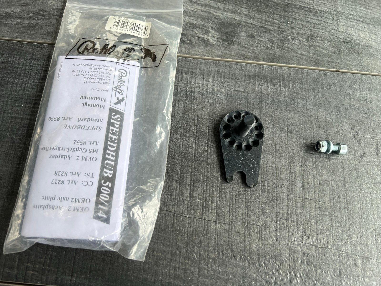 Rohloff Asplaat CC OEM2 8227 - Nieuw en Ongebruikt, Elektrische fiets, Overige typen, Ophalen of Verzenden, Nieuw