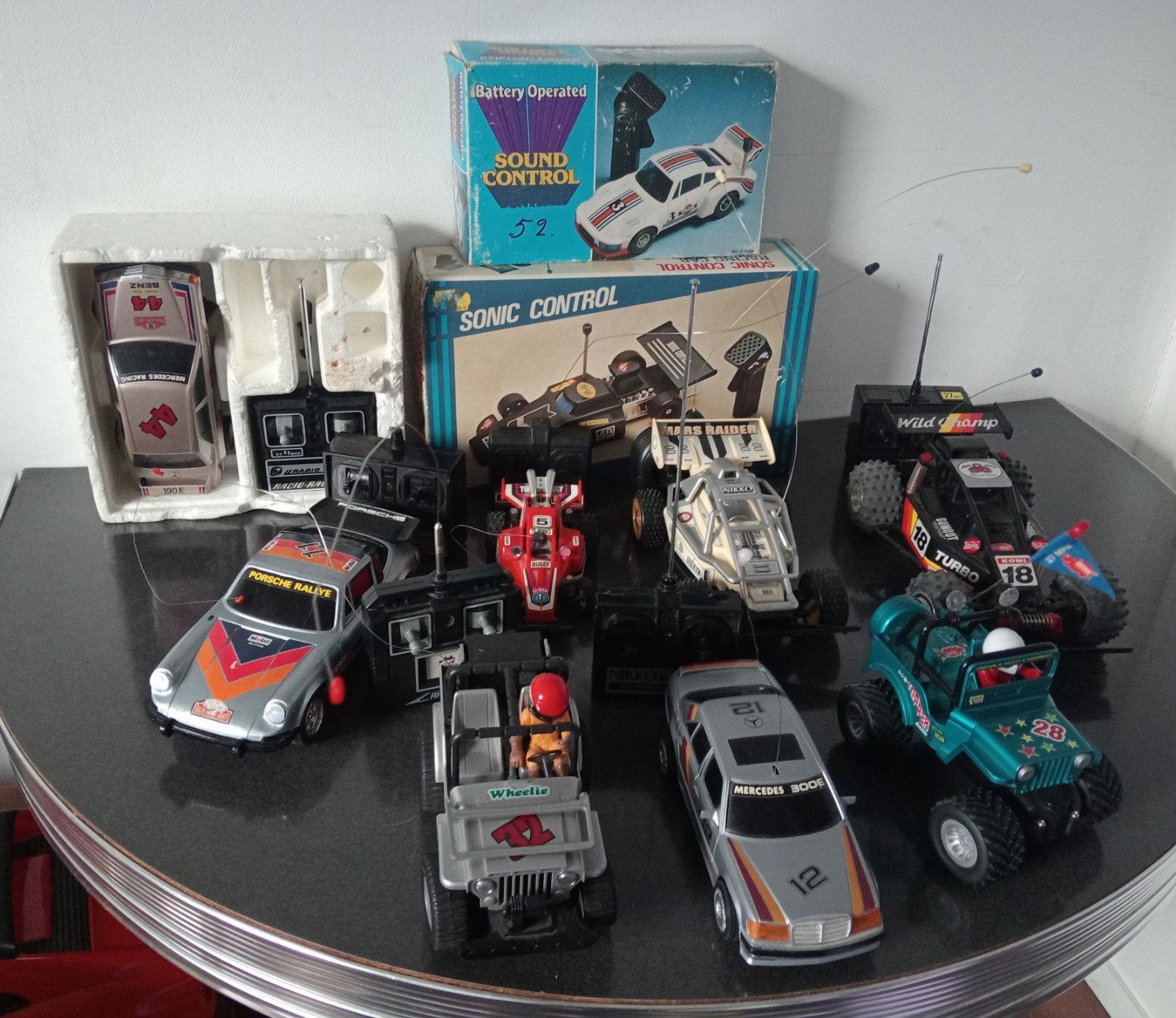 Verzameling RC vintage auto's, Ophalen of Verzenden, Gebruikt, Overige schalen