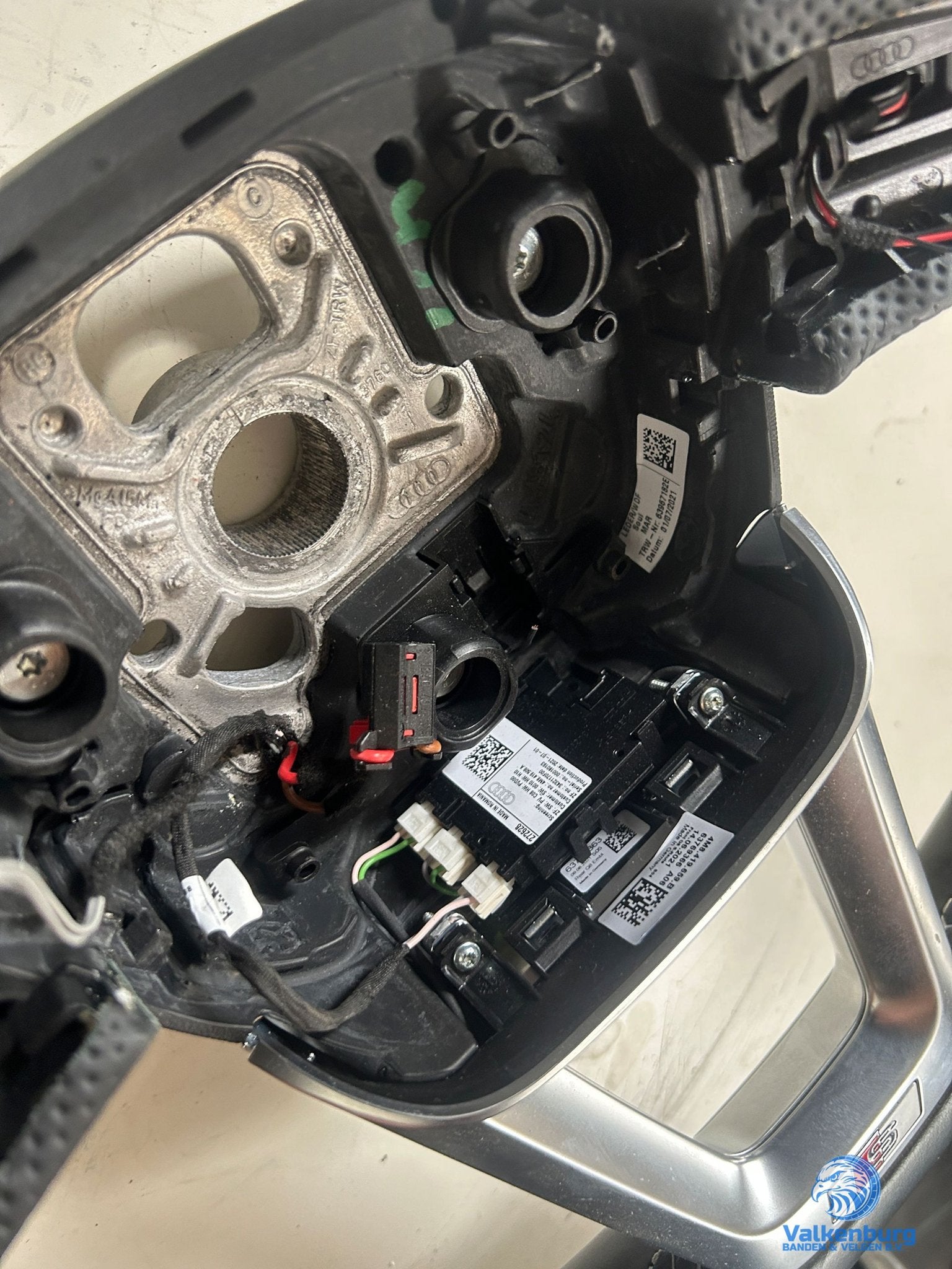 Originele Audi A4 S4 Q4 Q5 Q7 Q8 S line leder geperforeerd s, Gebruikt, -, -, Ophalen of Verzenden