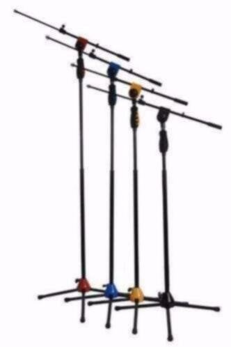 Zware professionele microfoon statief Zwart, Muziek en Instrumenten, ., Nieuw, Ophalen of Verzenden, .