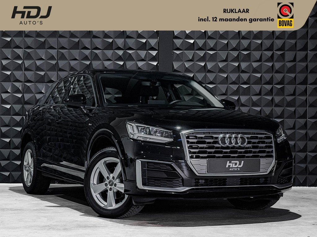 Audi Q2 35 TFSI CoD Sport S line Edition | Led Koplampen | S, 12 maanden, 4 cilinders, Leder en Stof, Zwart