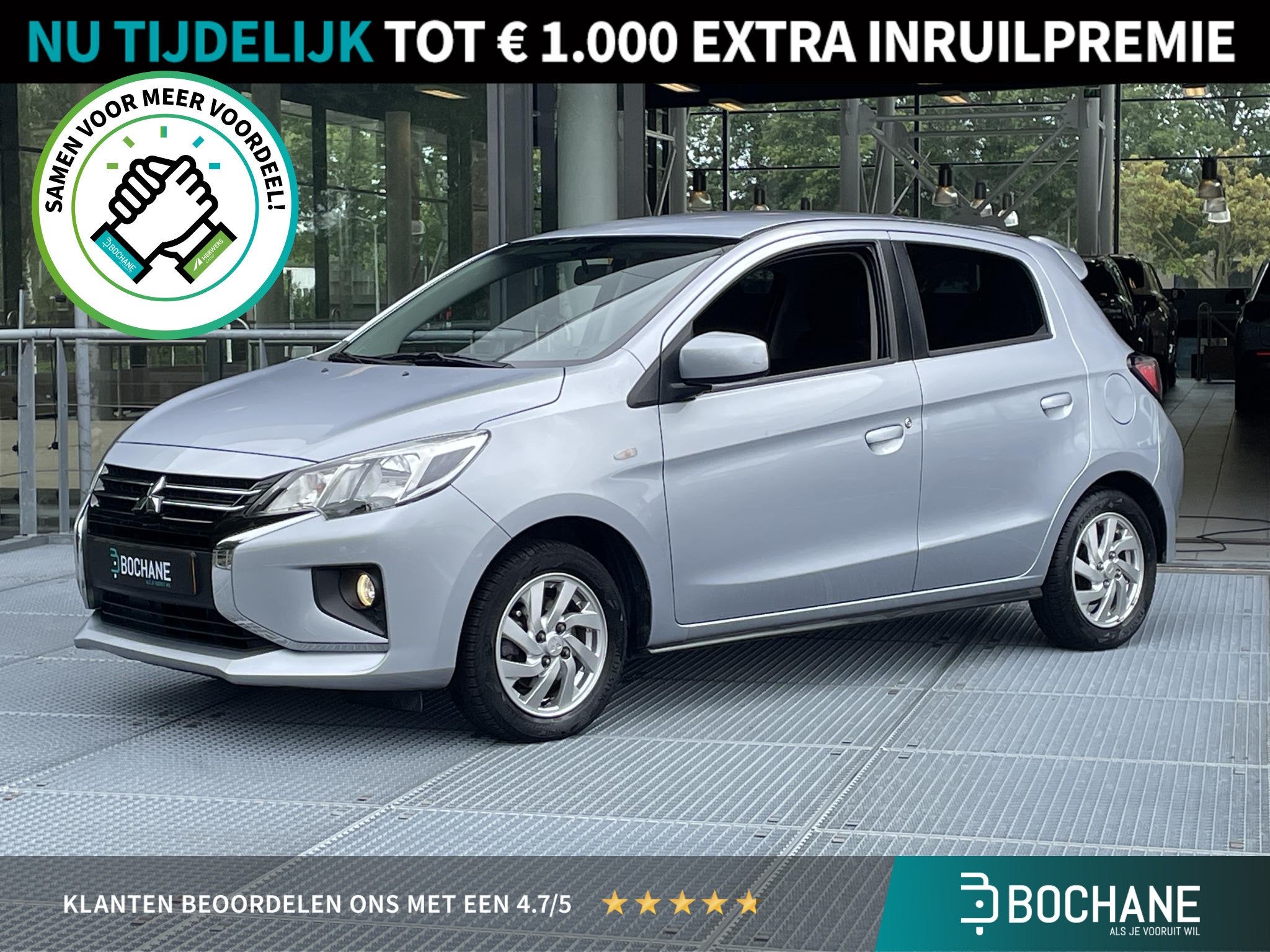 Mitsubishi Space Star 1.2 Dynamic | Navigatie via CarPlay /