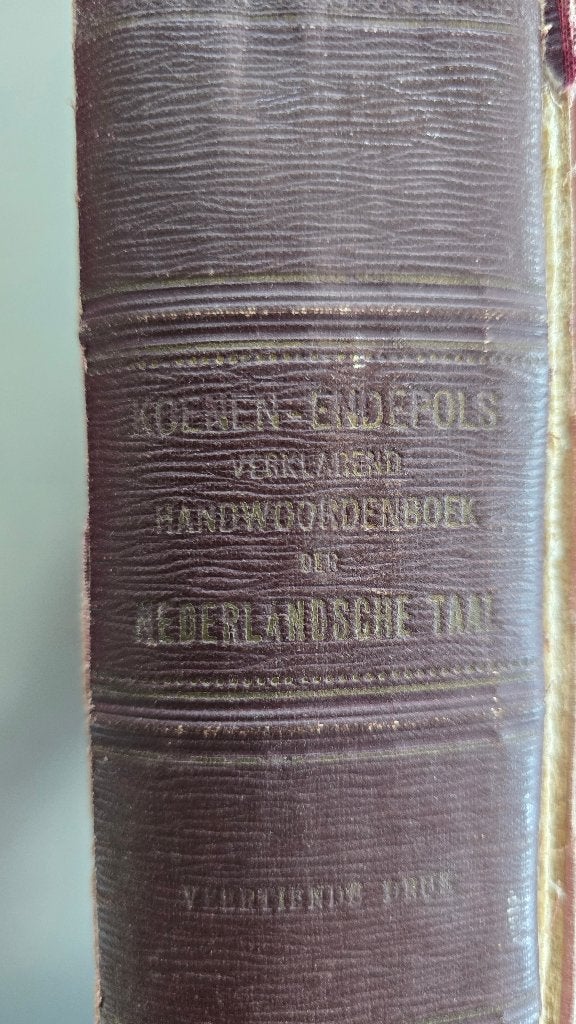 M.J. Koenen's Verklarend Handwoordenboek, Antiek en Kunst, Antiek | Boeken en Bijbels, Ophalen, J. Endepols
