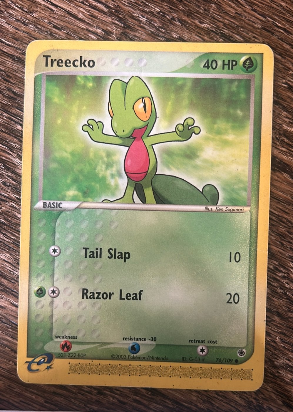 Treecko 076, Verzenden, Zo goed als nieuw
