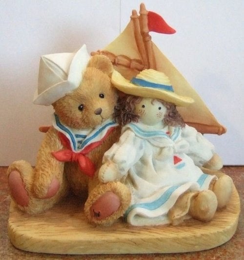 Cherished teddies Zachary, Verzamelen, Beren en Cherished Teddies, Ophalen of Verzenden, Zo goed als nieuw, Beeldje, Cherished Teddies