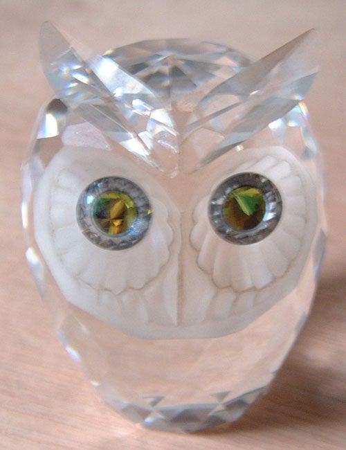 Swarovski Uil Groot 7 cm Hoog, Verzamelen, Ophalen of Verzenden, Nieuw, Figuurtje