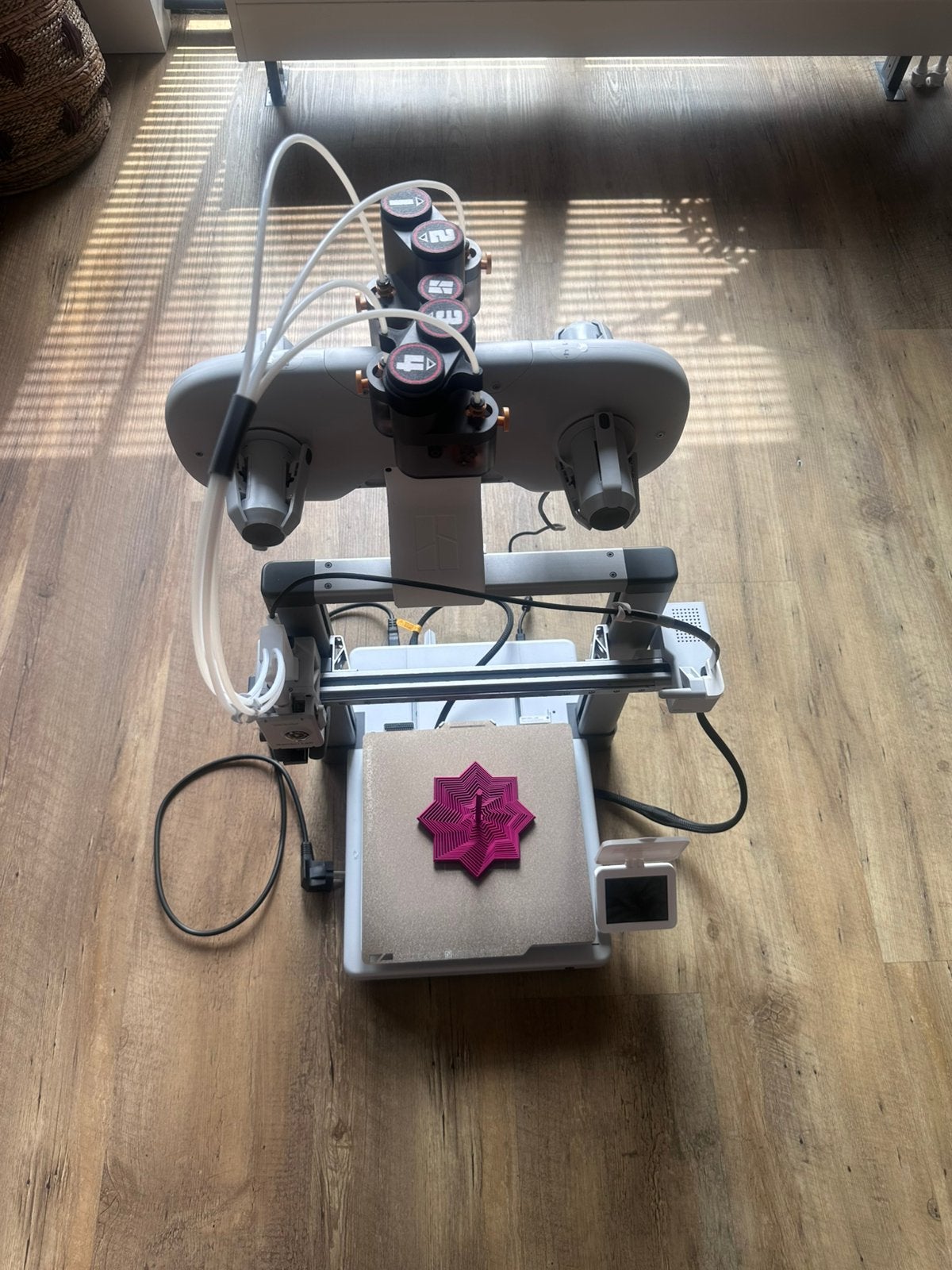 BambuLab A1 printer weinig printuren en in zeer goede staat!, Computers en Software, 3D Printers, Ophalen, Ingebouwde Wi-Fi, Zo goed als nieuw