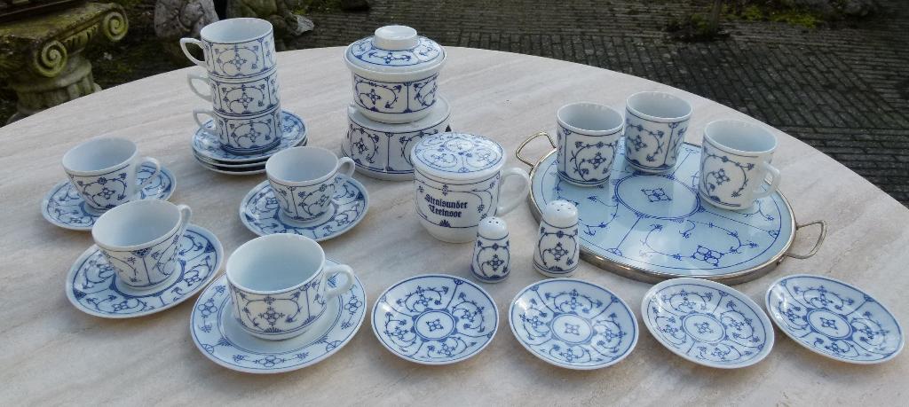 Blauw Saks P&Z Bekers Botervloot Kandelaars Theelicht, Nieuw, Ophalen of Verzenden, Wedgwood, Porselein