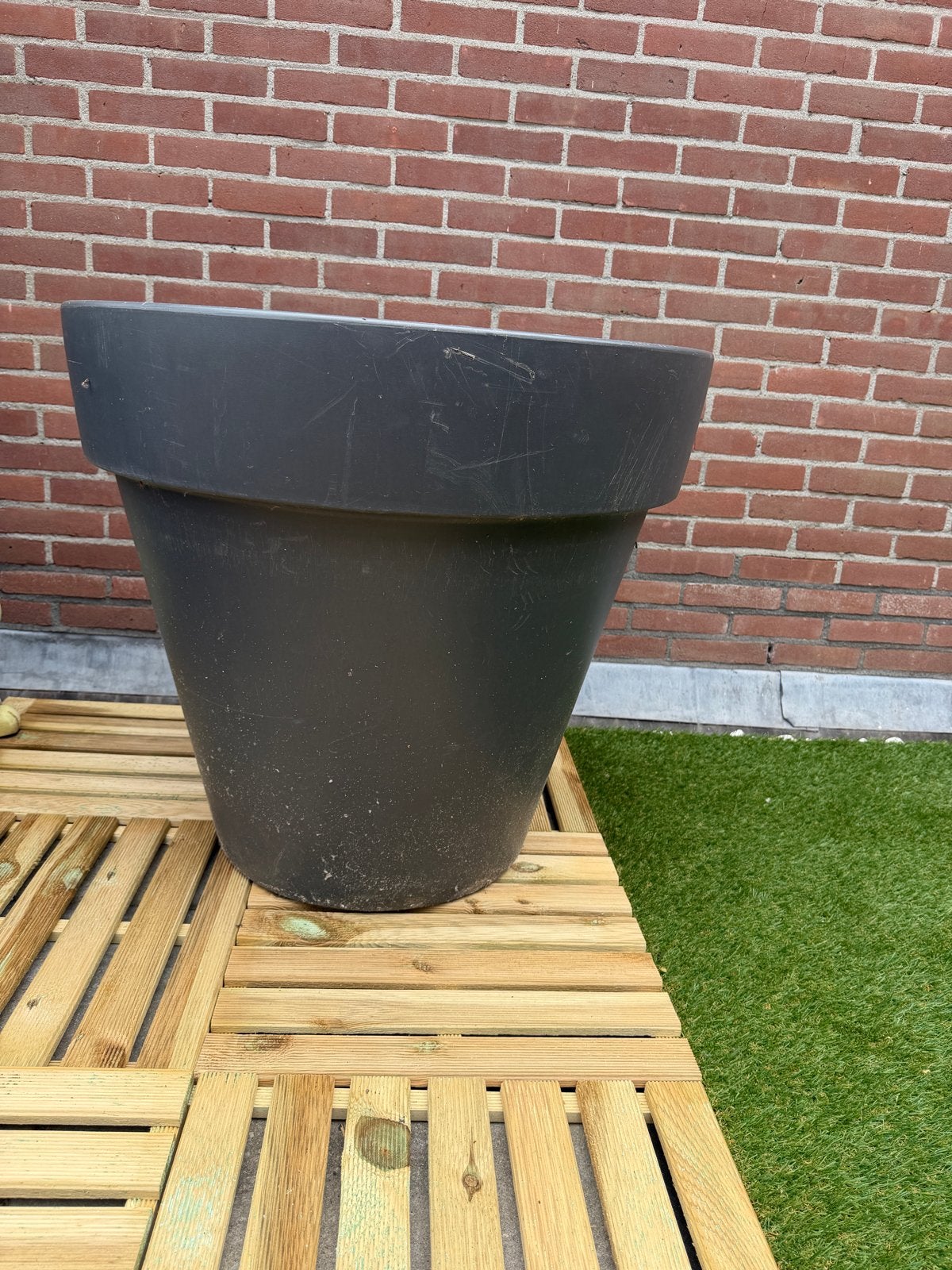 Elho Bloempot - Grote Kunststof Plantenbak 77cm, Kunststof, Gebruikt, Balkon, 40 cm of meer