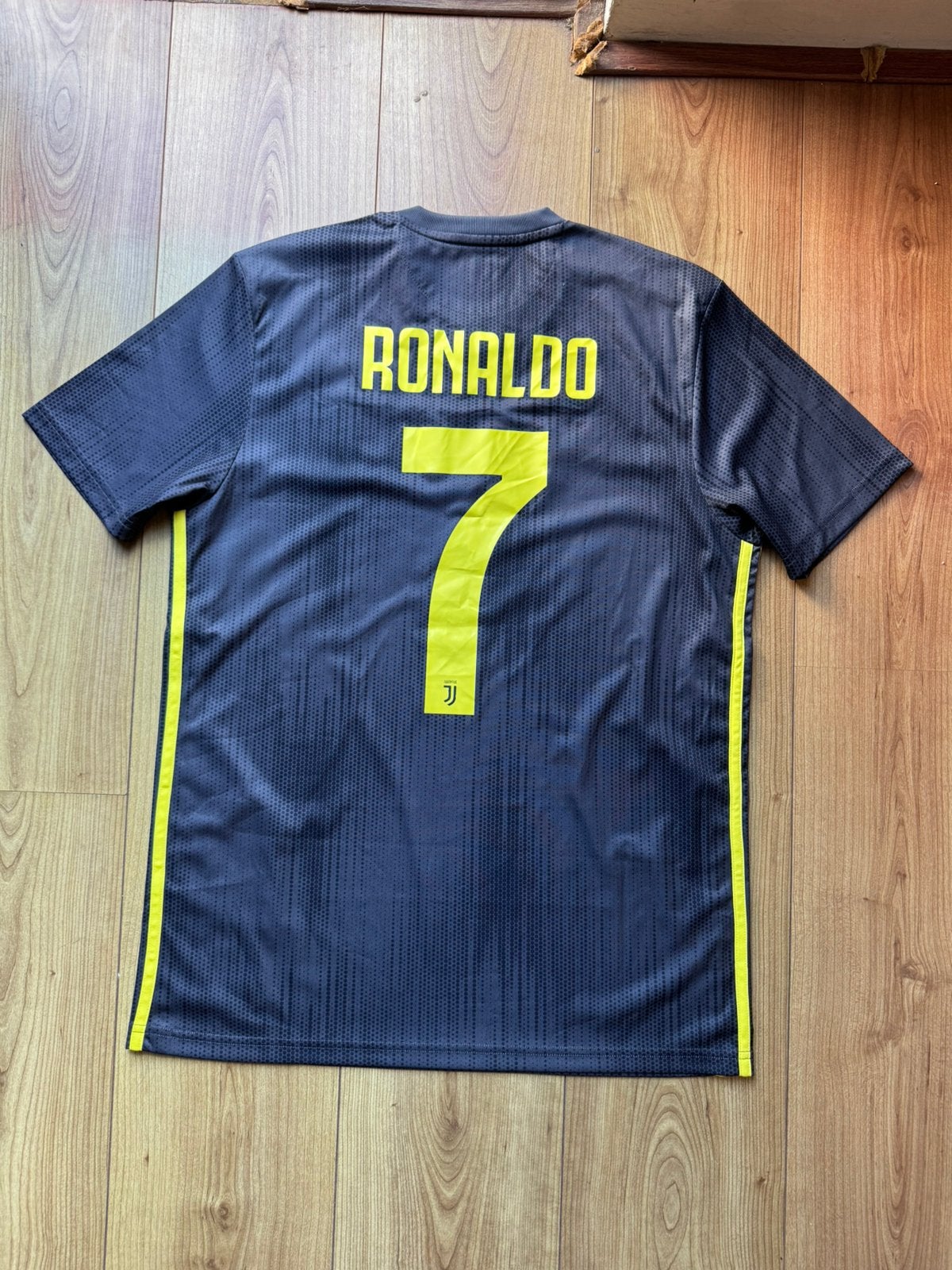 Origineel Voetbalshirt Juventus FC Cristiano Ronaldo CR7, Ophalen of Verzenden, Zo goed als nieuw, Shirt