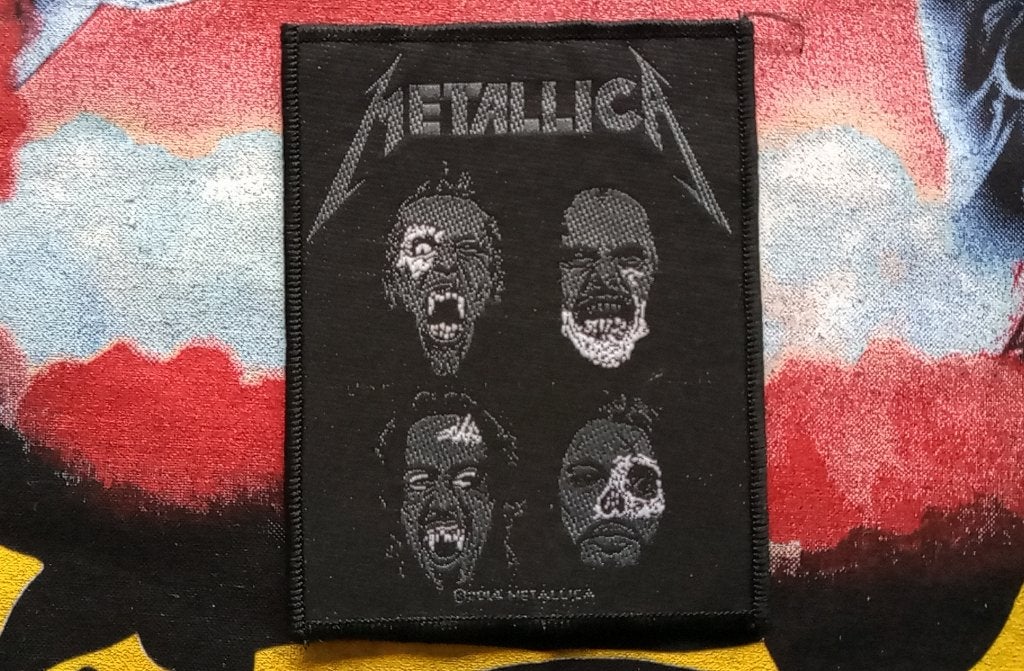 Metallica mooie nieuwe officiele 2014 patch 82, Verzenden, Nieuw, Kleding