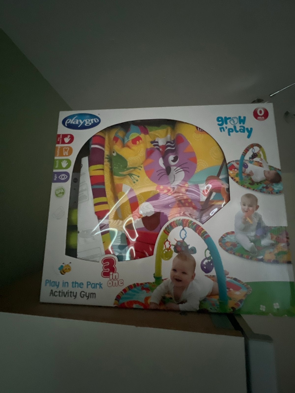 Playgro Grow 'n' Play 3-in-1 Activity Gym Speelkleed, Ophalen of Verzenden, Nieuw, Speelkleed