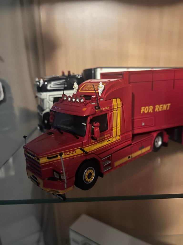 Mooie miniatuur Companjen Bedrijfswagens vrachtwagen, Ophalen of Verzenden, Gebruikt, Overige merken
