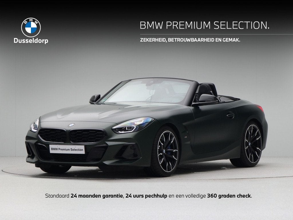 BMW Z4 M40i High Executive Roadster (bj 2025, automaat), Auto's, BMW, Achterwielaandrijving, Gebruikt, Zwart, 340 pk
