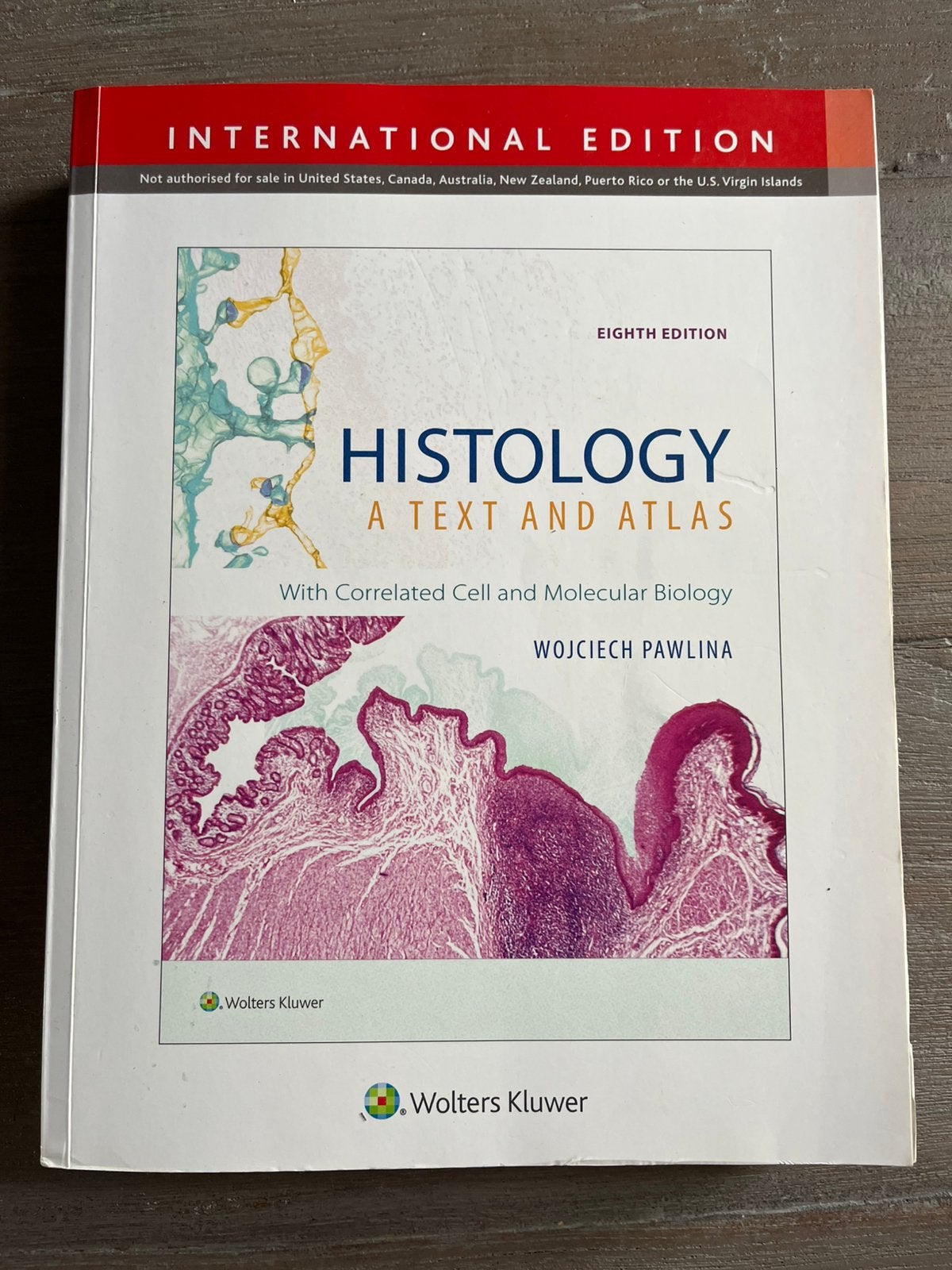 Histology: A text and atlas, 8th edition, Boeken, Ophalen, Beta, Zo goed als nieuw, WO