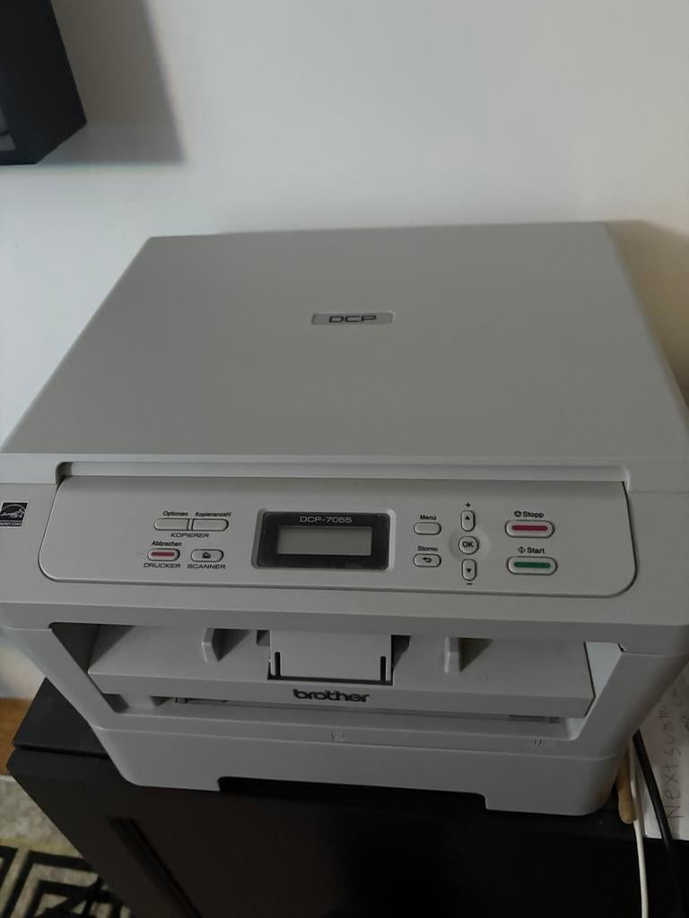 Brother DCP-7055 All-in-one printer en scanner, Computers en Software, Printers, Kopieren, All-in-one, Ophalen of Verzenden, Zo goed als nieuw