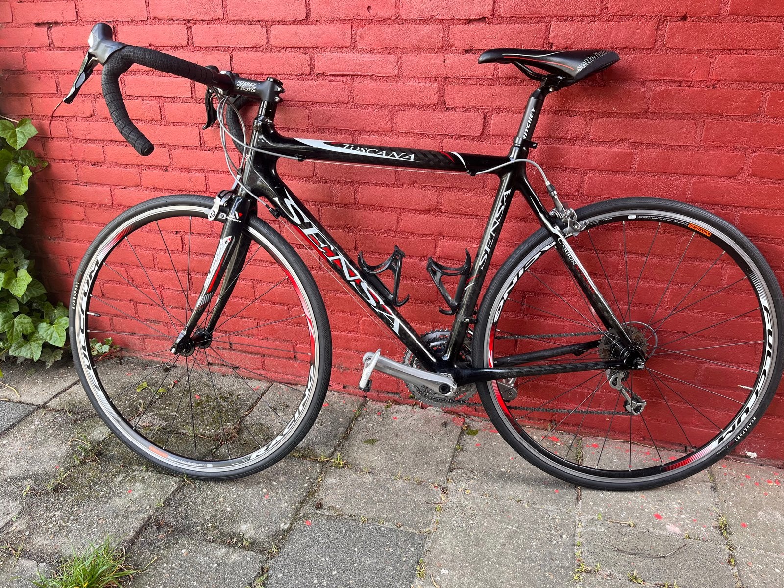 Sensa Toscana racefiets - Carbon frame, Shimano, 28 inch, Gebruikt, Carbon, Heren