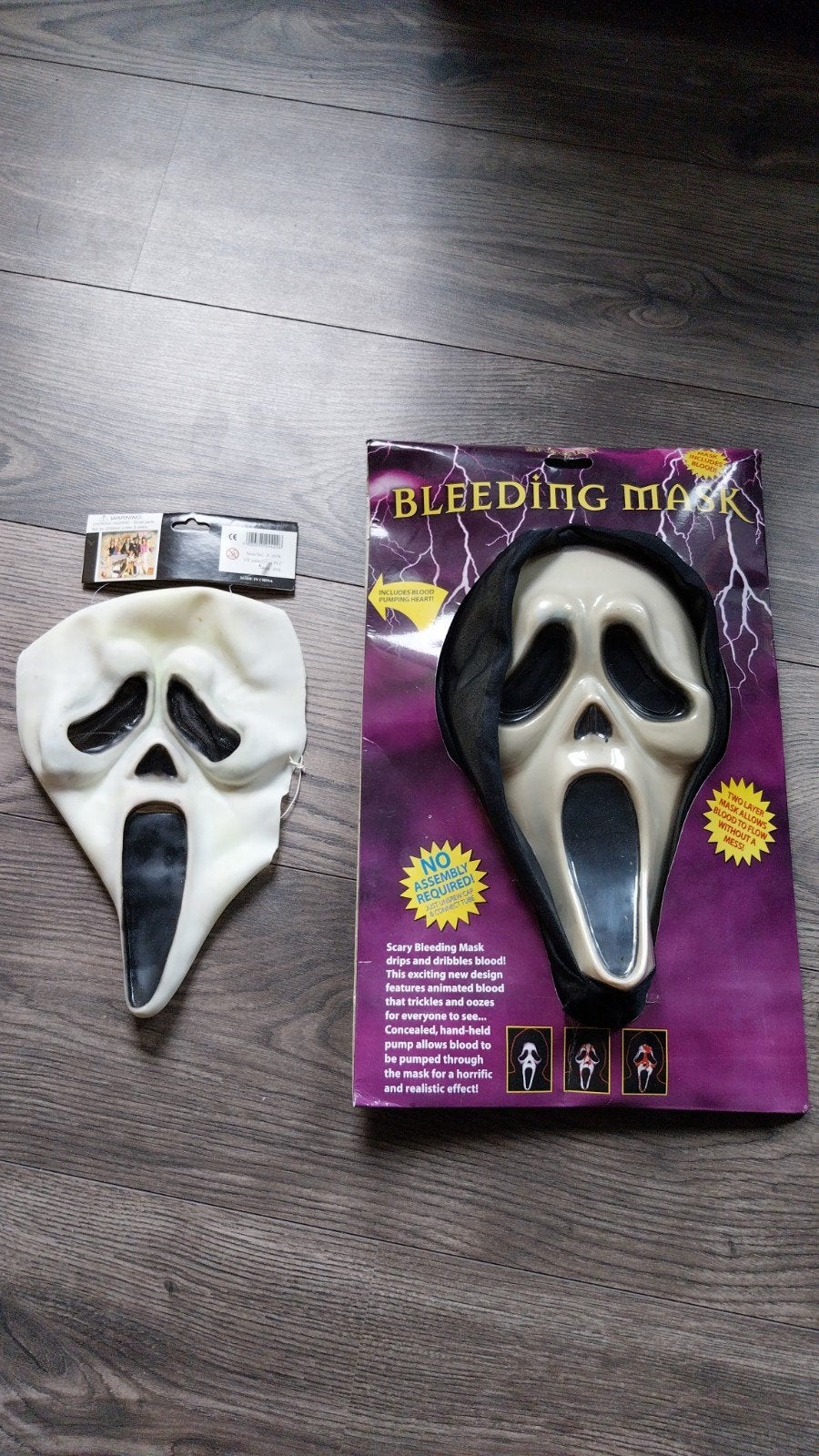 Scream Bleeding Mask - Halloween Griezel Masker, Verzenden, Zo goed als nieuw, Halloween of Griezel